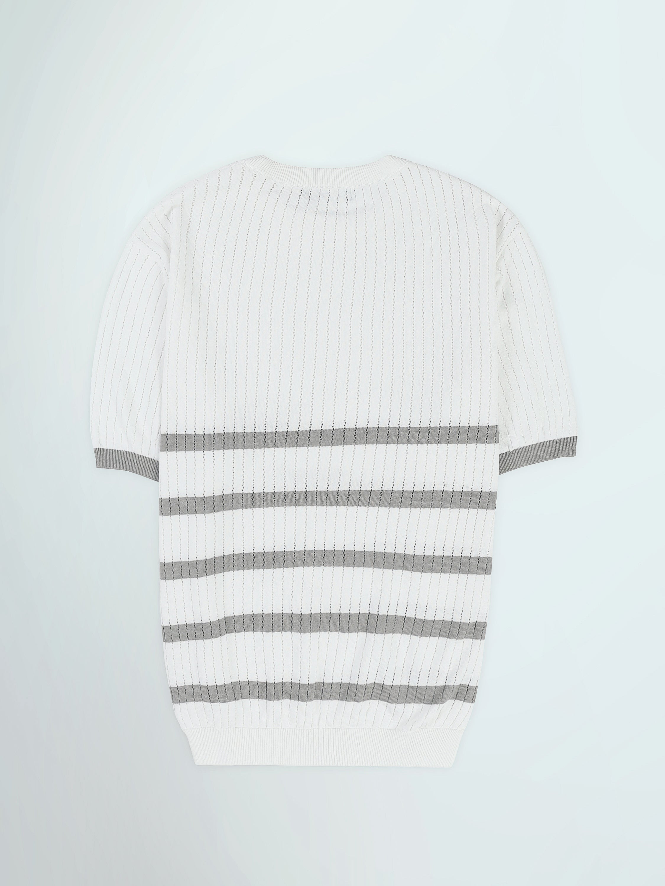 Town Team t-shirts round neck regular fit WHT/GRY