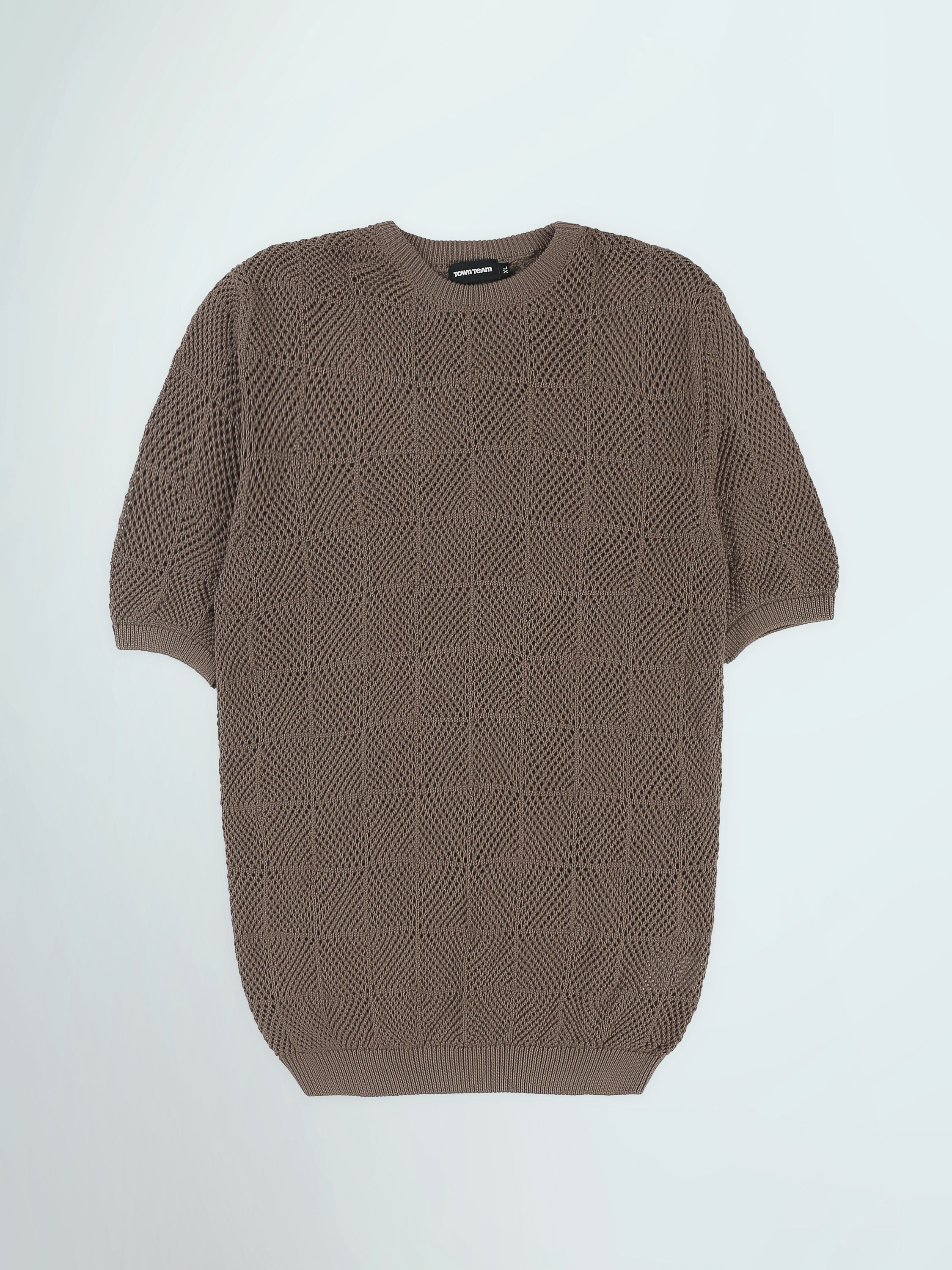 Town Team t-shirts round neck regular fit Khaki