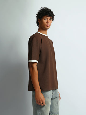 T-shirts over size round-neck
