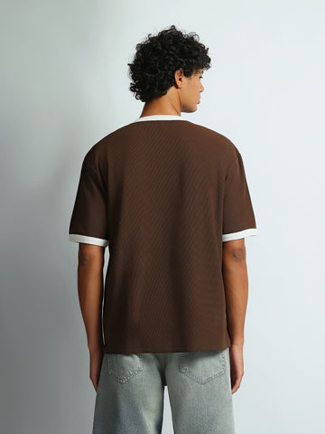 T-shirts over size round-neck