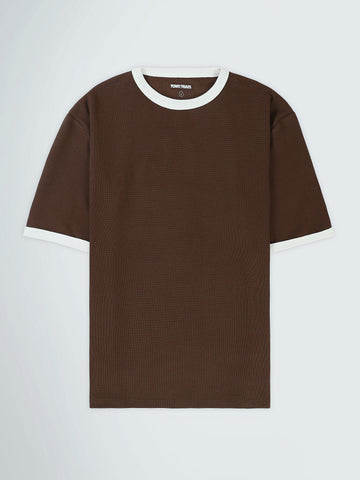 T-shirts over size round-neck