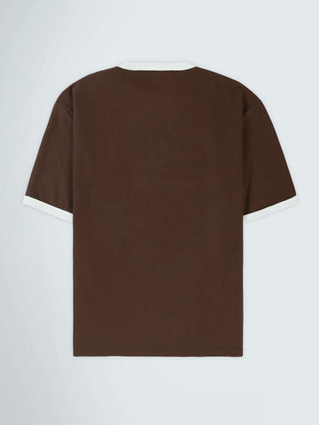 T-shirts over size round-neck