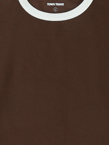 T-shirts over size round-neck