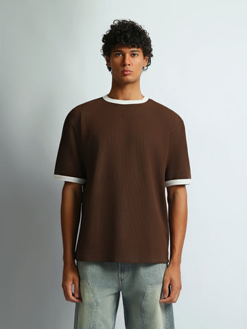 T-shirts over size round-neck