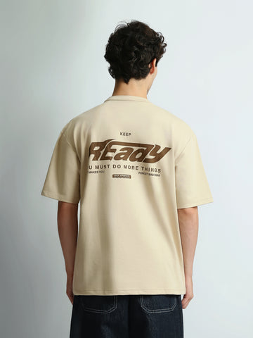 T-shirts Oversized fit round-neck