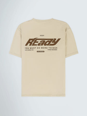 T-shirts Oversized fit round-neck
