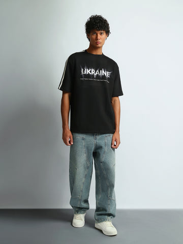 T-shirts Oversized fit round-neck
