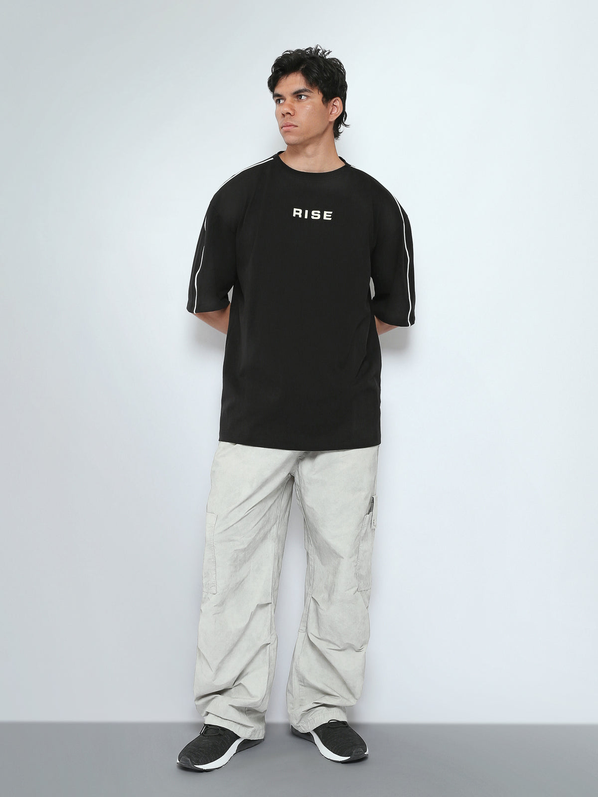 Town Team t-shirts round neck oversized fit D-ORANGE