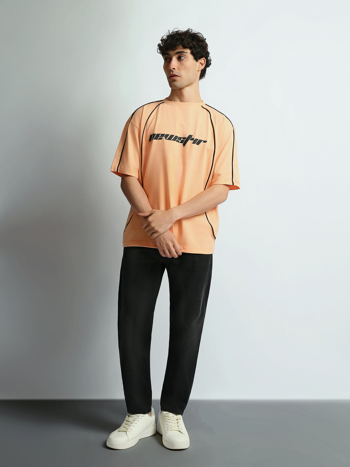 T-shirts Oversized fit round-neck