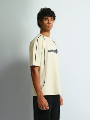 T-shirts Oversized fit round-neck