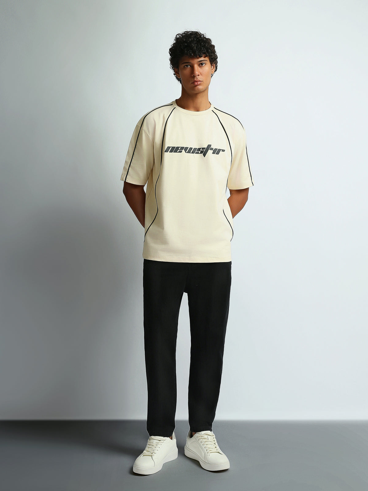 T-shirts Oversized fit round-neck