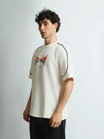 T-shirts Oversized fit round-neck