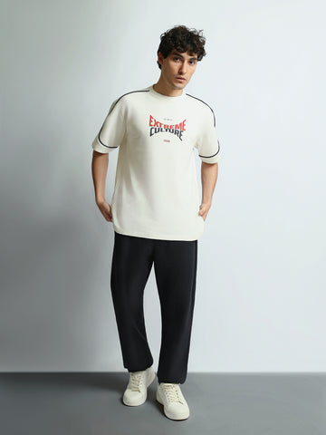 T-shirts Oversized fit round-neck