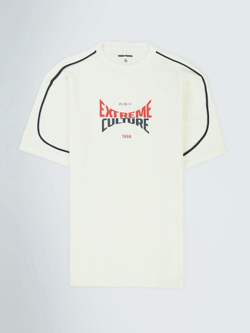 T-shirts Oversized fit round-neck