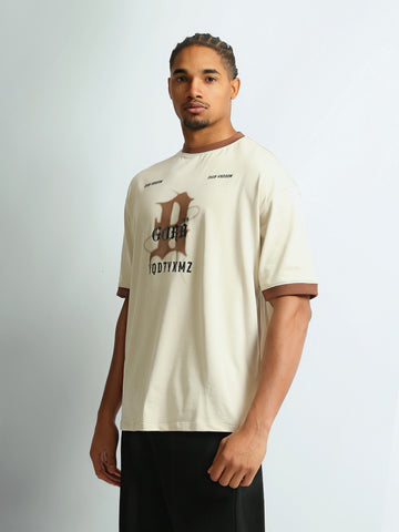 T-shirts Slouchy fit round-neck