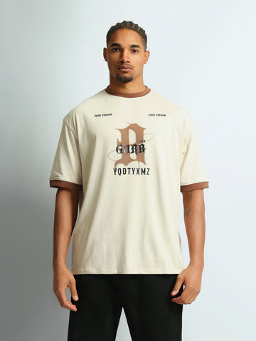 T-shirts Slouchy fit round-neck