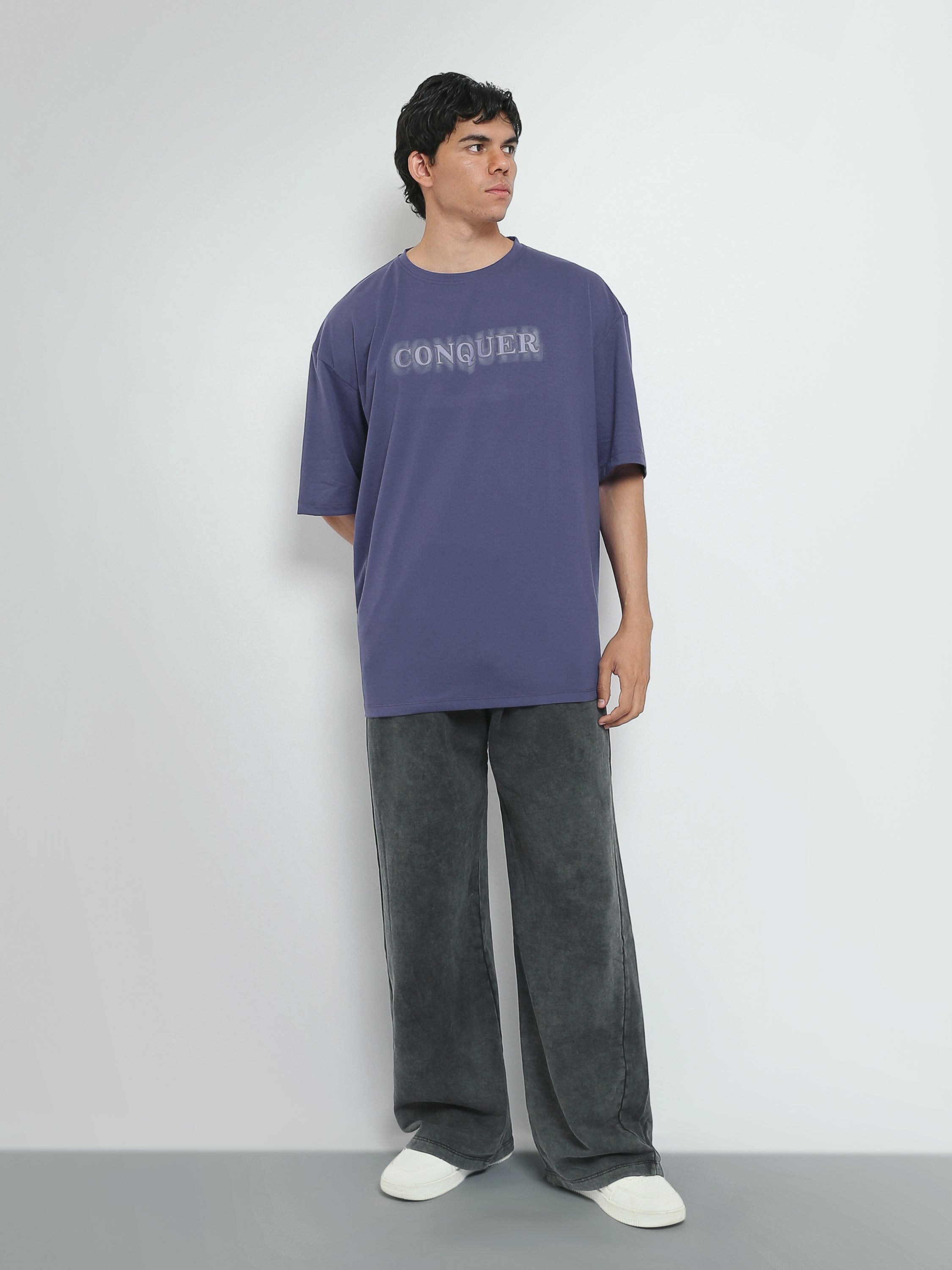 Town Team t-shirts round neck oversized fit Sea