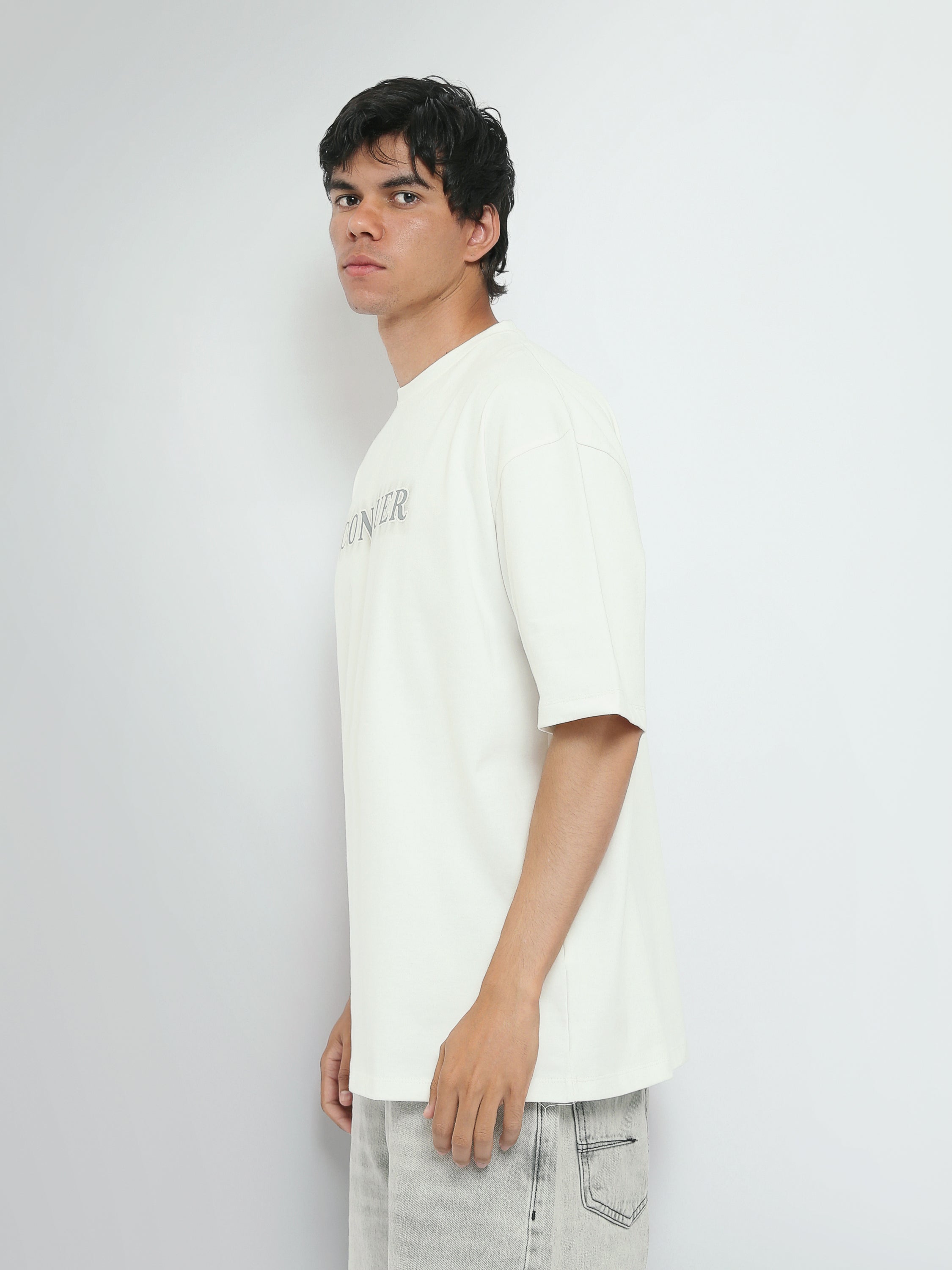 Town Team t-shirts round neck oversized fit Sea