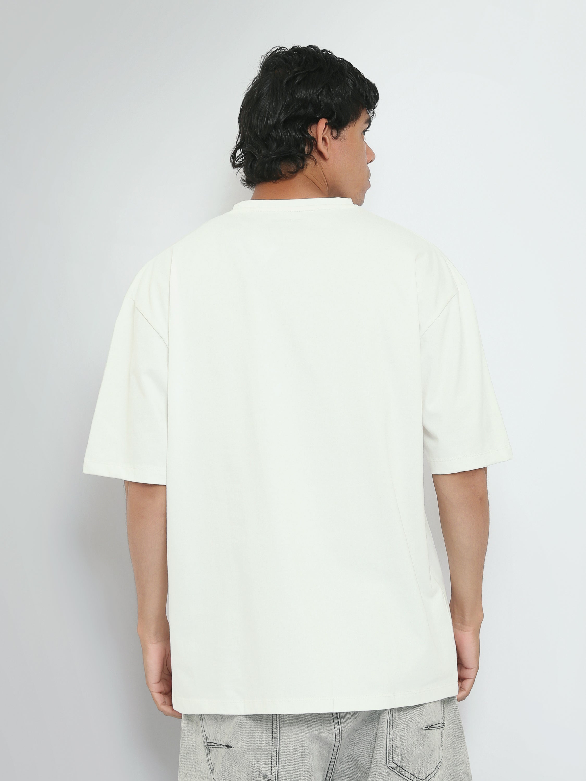 Town Team t-shirts round neck oversized fit Sea