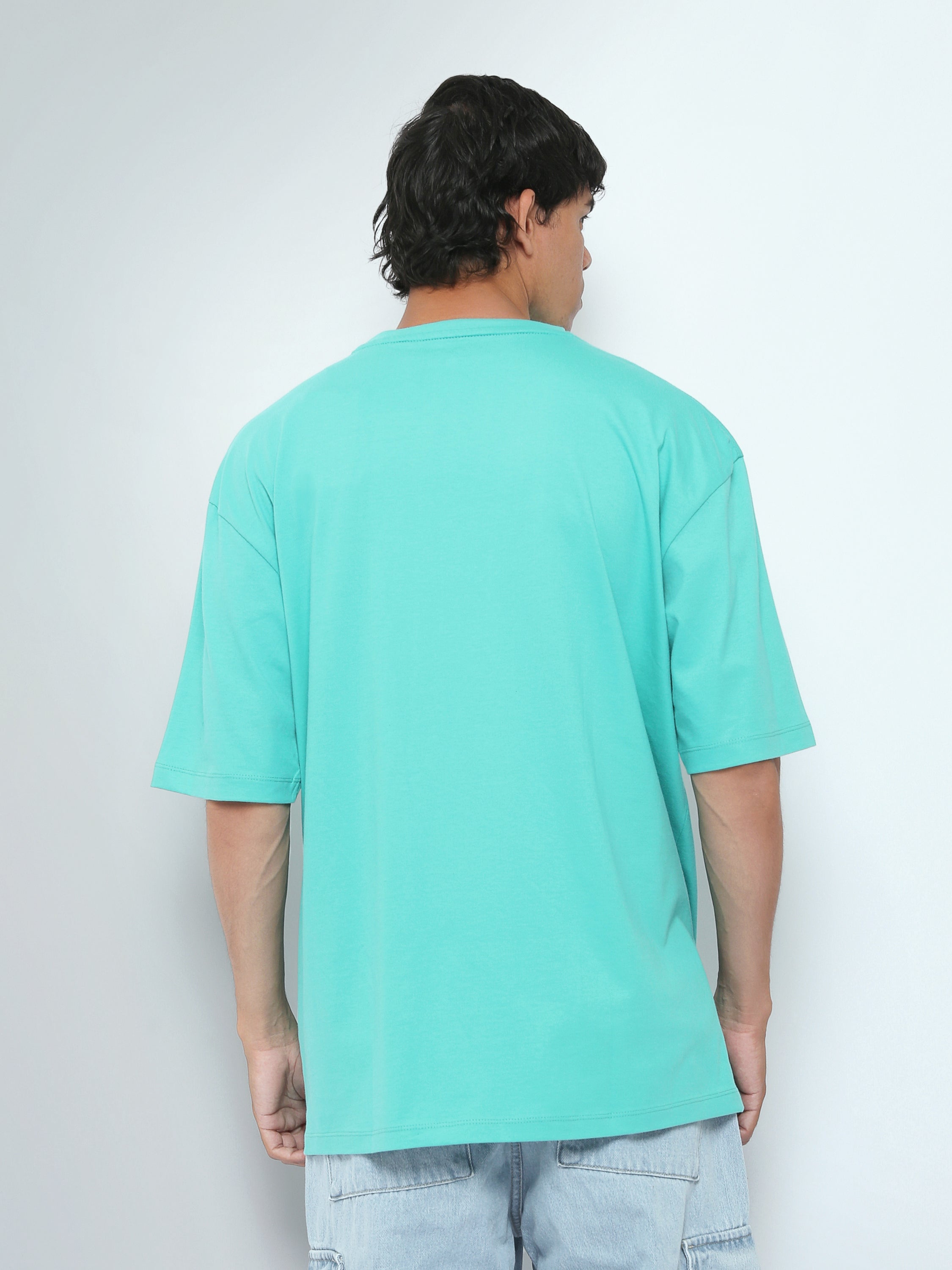 Town Team t-shirts round neck oversized fit Sea
