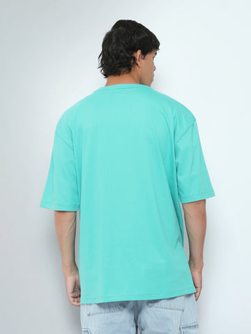 Town Team t-shirts round neck oversized fit Sea