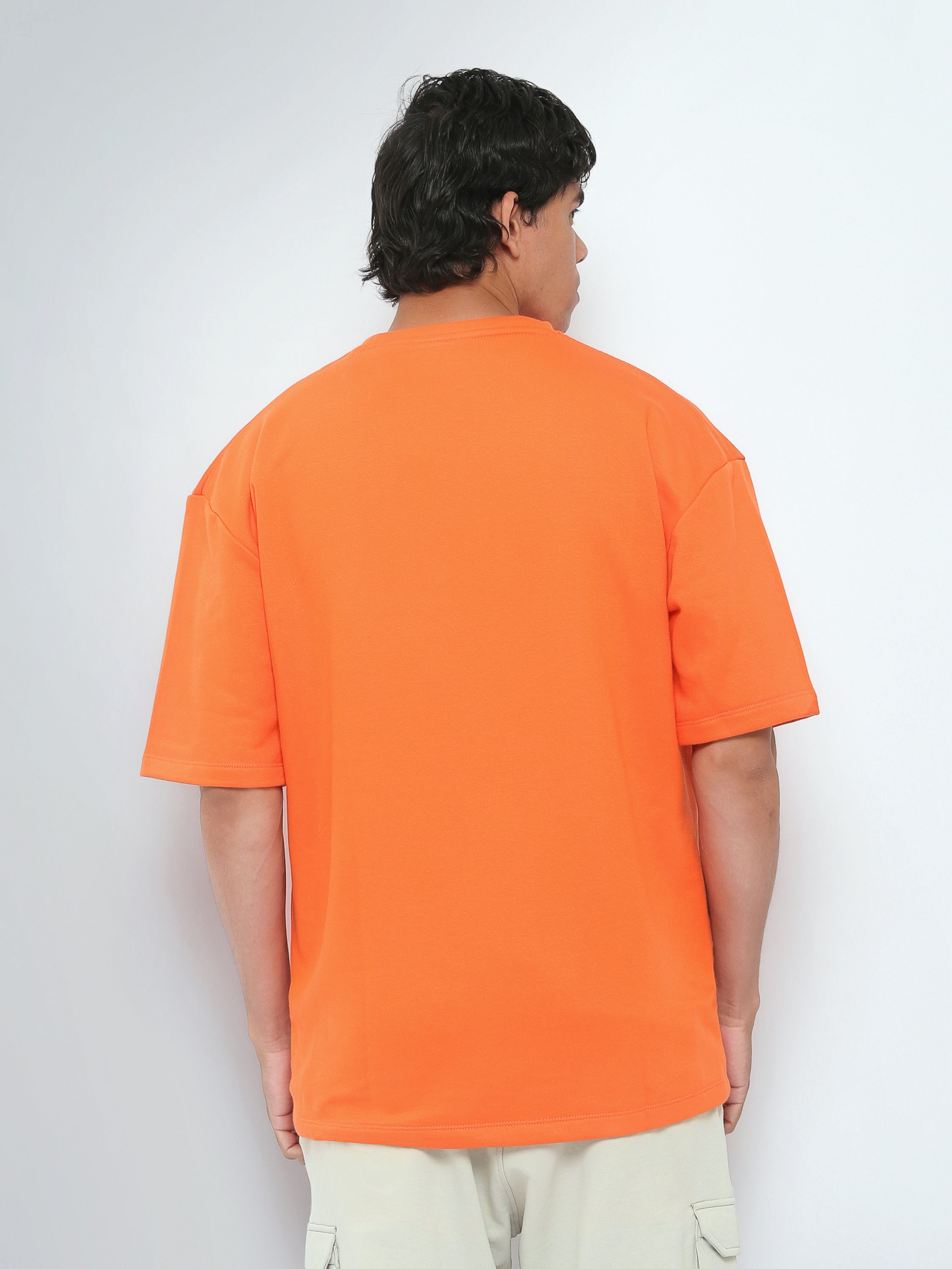 Town Team t-shirts round neck oversized fit BURN ORG