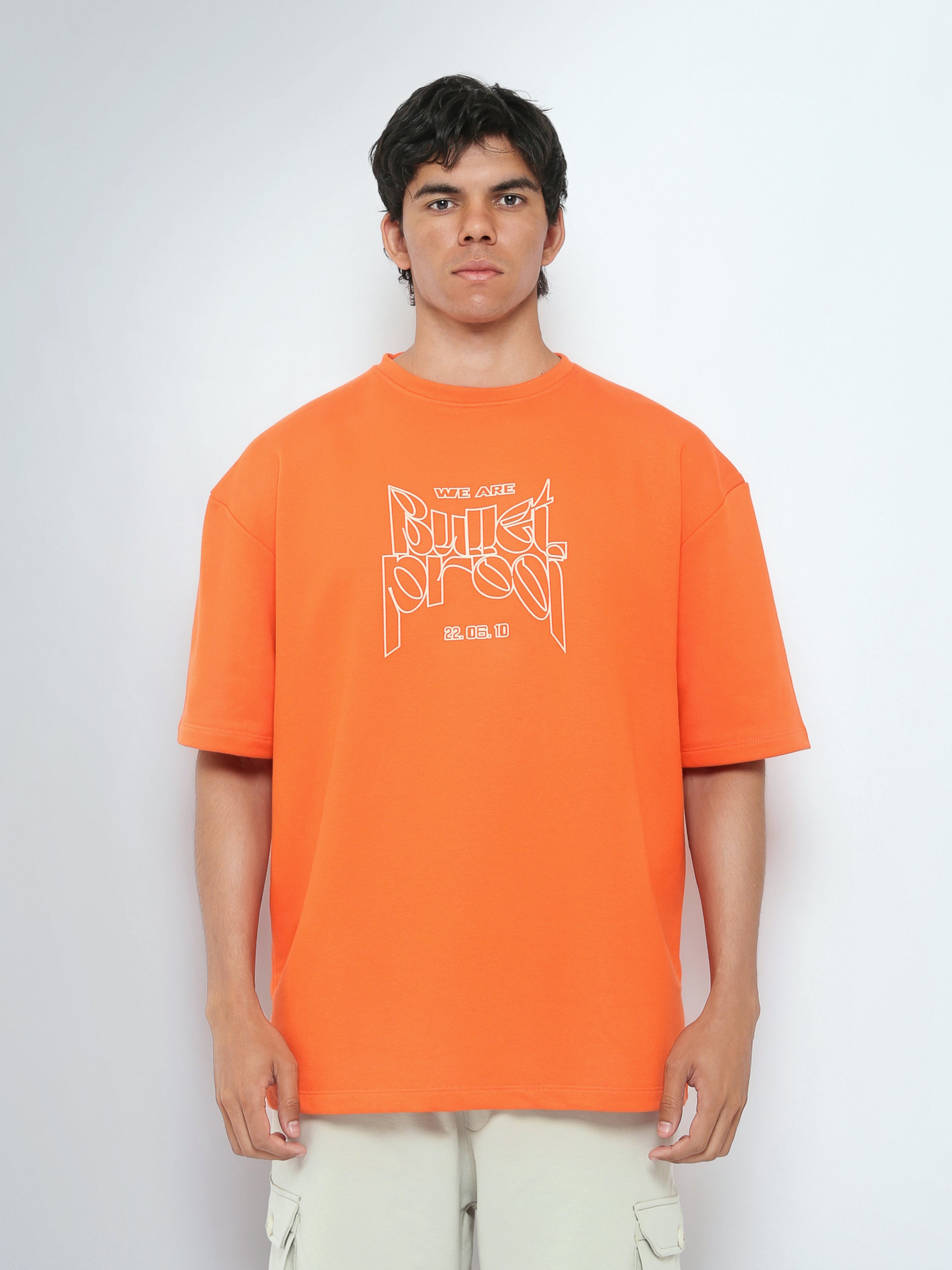 Town Team t-shirts round neck oversized fit BURN ORG