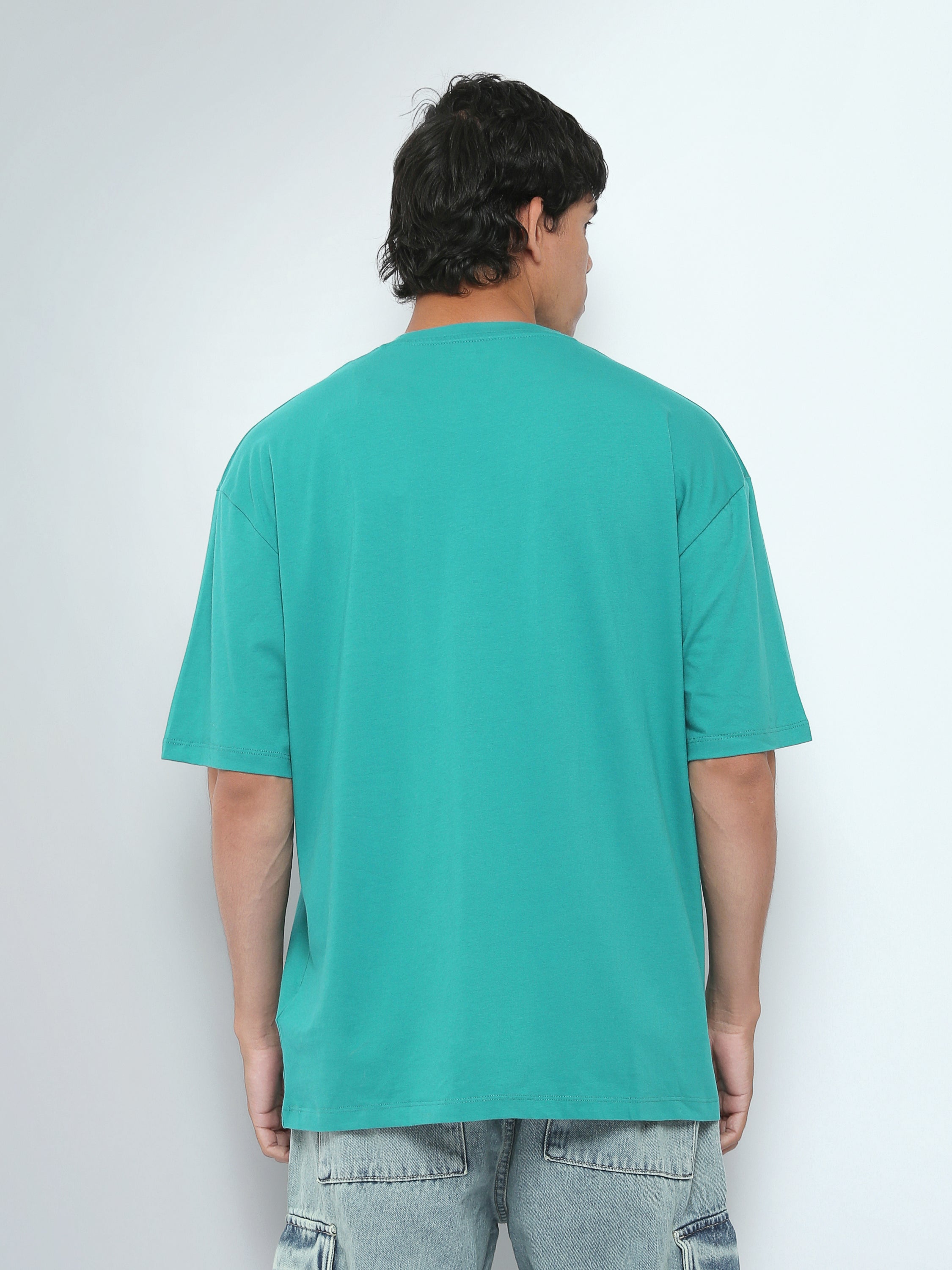 Town Team t-shirts round neck oversized fit BURN ORG
