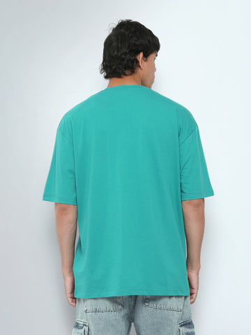 Town Team t-shirts round neck oversized fit BURN ORG