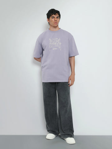 Town Team t-shirts round neck oversized fit BURN ORG