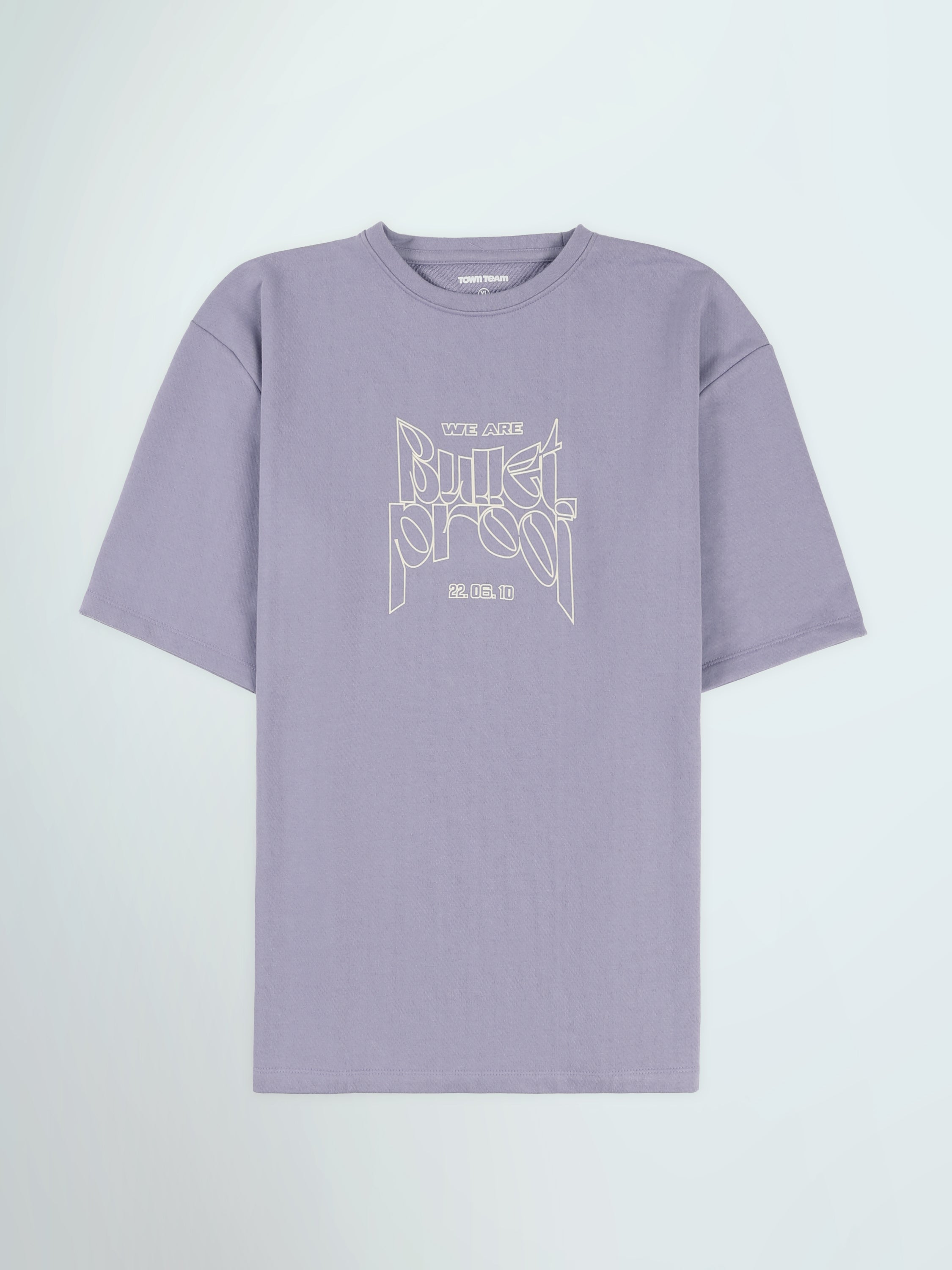 Town Team t-shirts round neck oversized fit BURN ORG