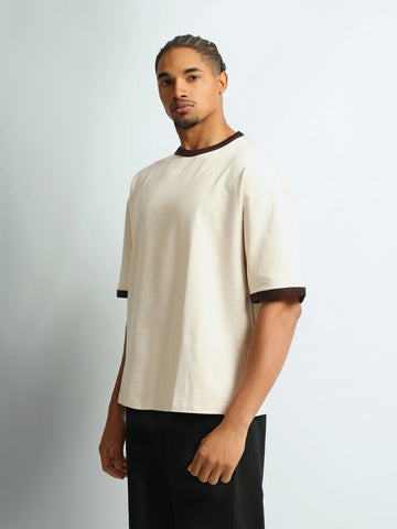 T-shirts Boxy fit round-neck