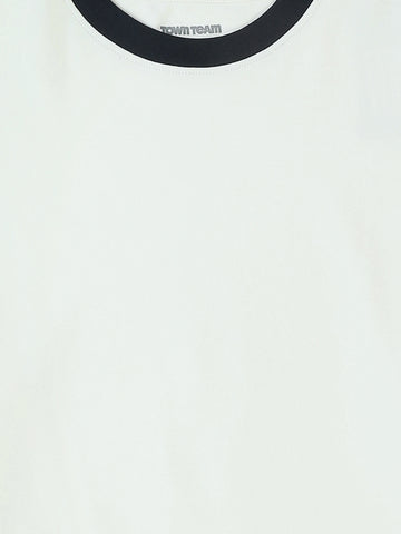 T-shirts Boxy fit round-neck