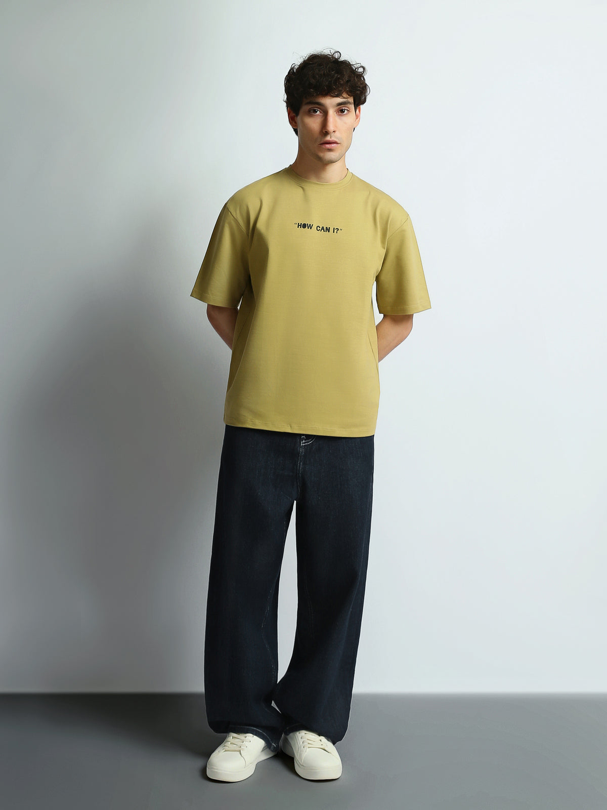 T-shirts Cropped fit round-neck