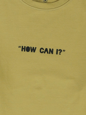 T-shirts Cropped fit round-neck