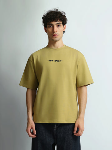 T-shirts Cropped fit round-neck
