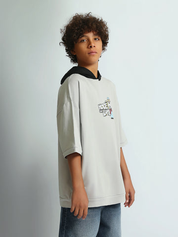 T-shirts Loose fit hooded