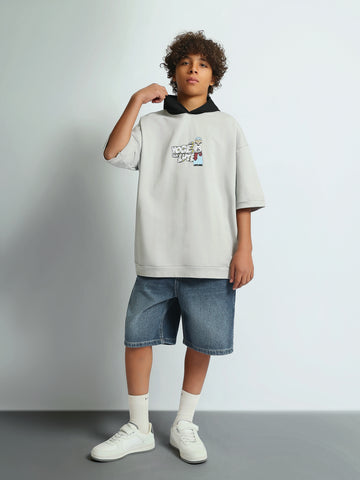 T-shirts Loose fit hooded