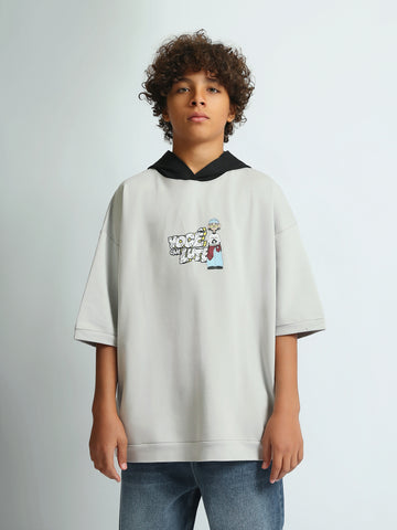T-shirts Loose fit hooded