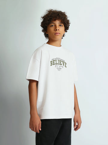 T-shirts Oversized fit round-neck
