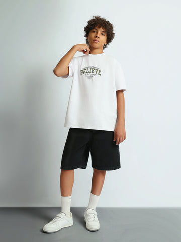 T-shirts Oversized fit round-neck
