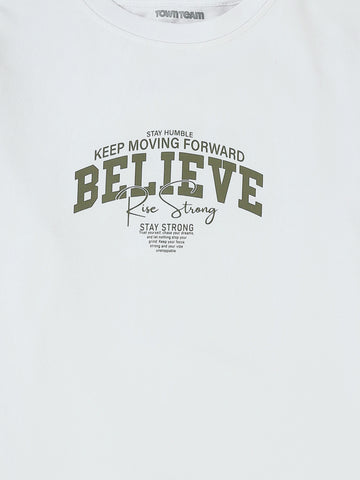 T-shirts Oversized fit round-neck