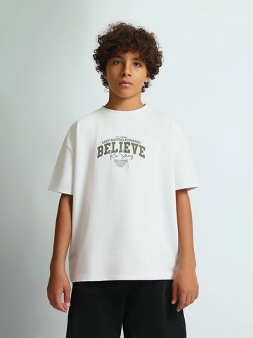T-shirts Oversized fit round-neck