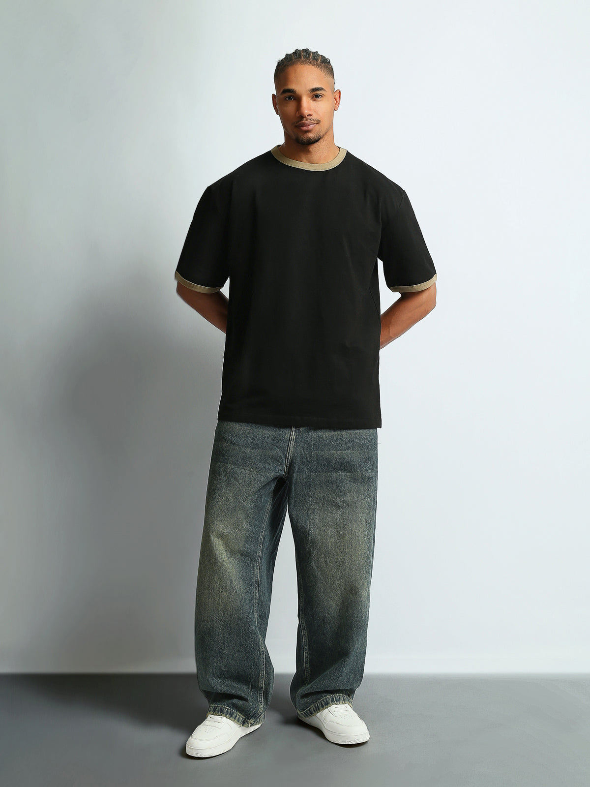 T-shirts Oversized fit round-neck