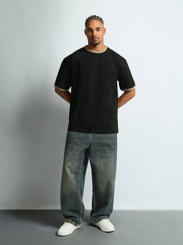 T-shirts Oversized fit round-neck