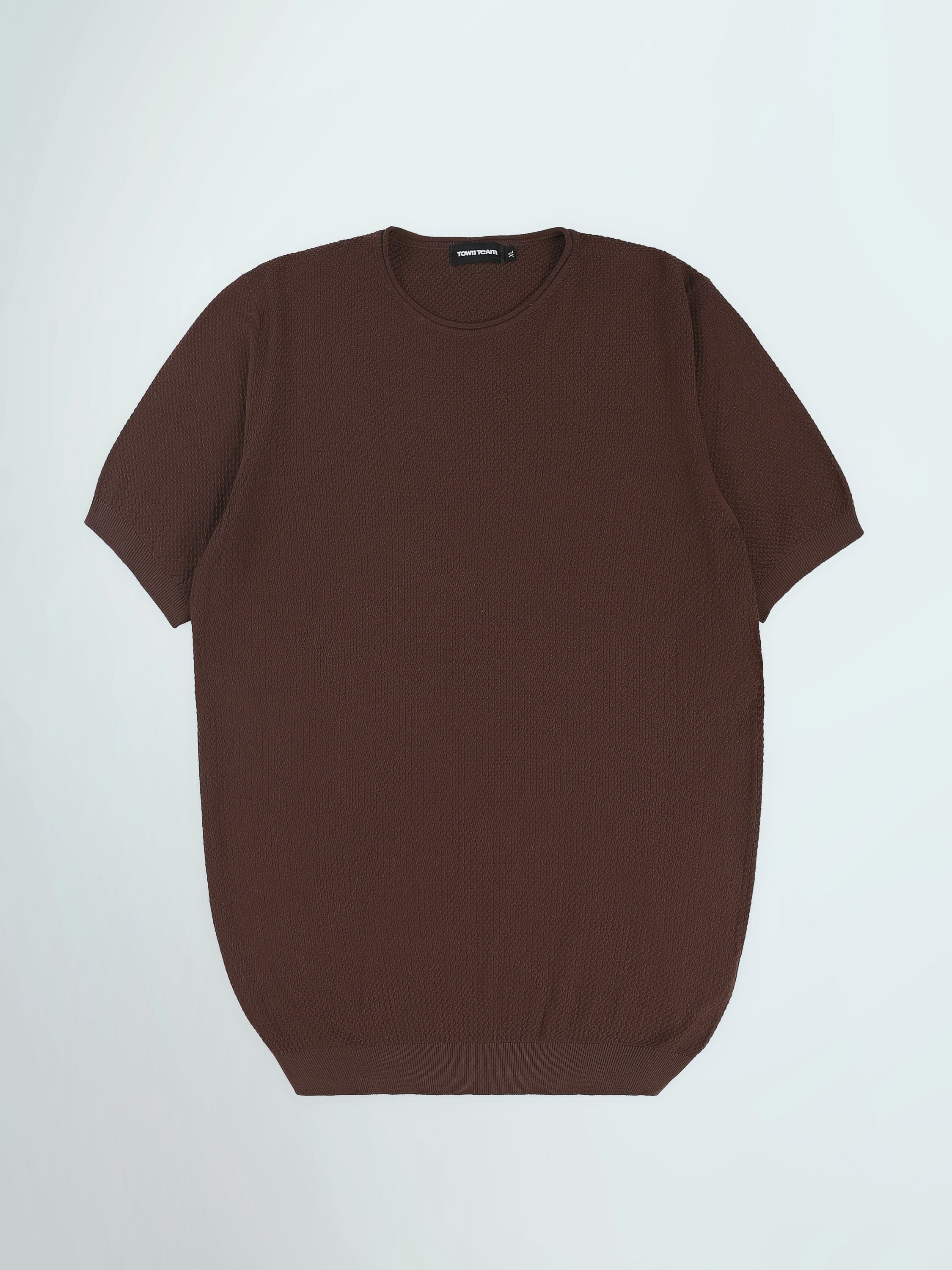 Town Team t-shirts round neck regular fit Orange