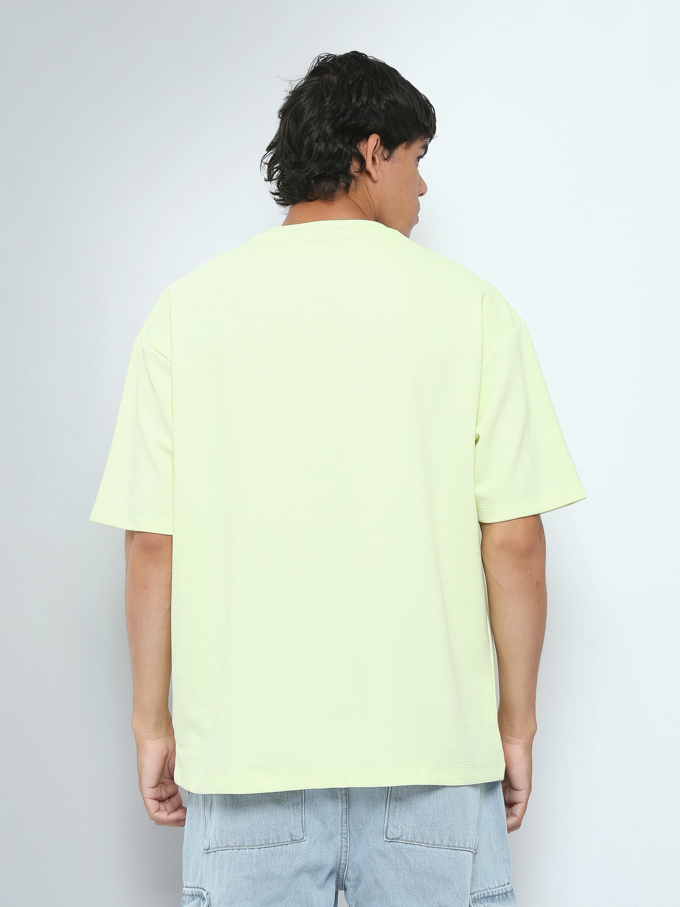 Town Team t-shirts round neck slouchy fit Red
