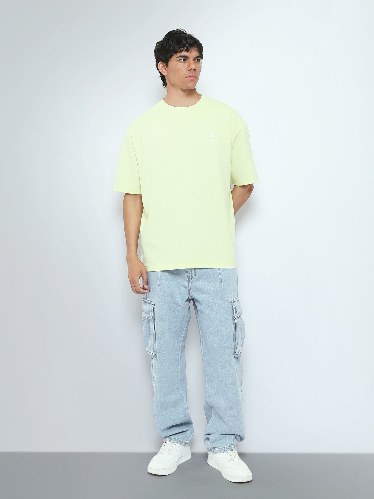 Town Team t-shirts round neck slouchy fit Red