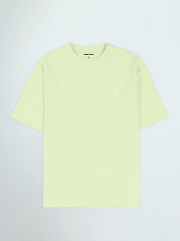 Town Team t-shirts round neck slouchy fit Red