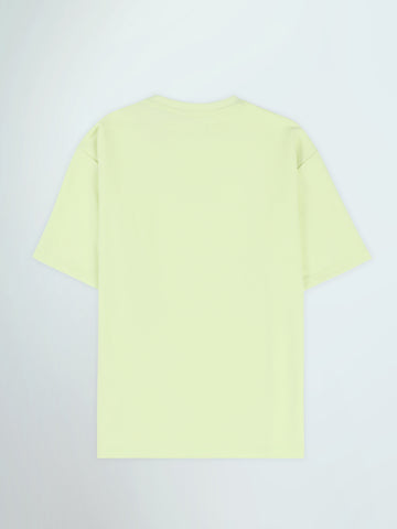 Town Team t-shirts round neck slouchy fit Red
